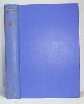 Image for Israel Zangwill By Joseph Leftwich