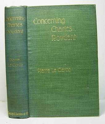 Corncerning Charles Roydant (1897) Image for Corncerning Charles Roydant (1897)