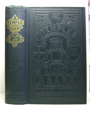 Temple Bar Magazine, Volume XCV (95), May - August 1892 Image for Temple Bar Magazine, Volume XCV (95), May - August 1892