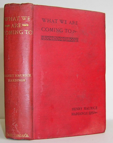 Image for What We Are Coming To. The Produce of To-Day (1895)