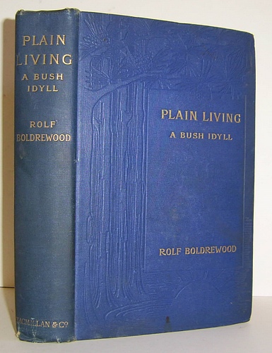 Image for Plain Living A Bush Idyll (1898)