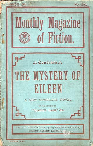 Image for The Monthly Magazine of Fiction: The Mystery of Eileen (No 210, October 1902)