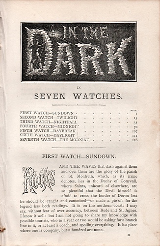 R. E. Francillon's Christmas Number for 1877: In the Dark in Seven Watches Image for R. E. Francillon's Christmas Number for 1877: In the Dark in Seven Watches