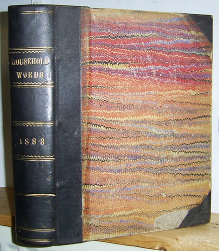 Image for Household Words, Volume IV (4) & V (5), December 1882 - November 1883. Contains: False and Fair; or, The Advocate's Wife by B. L. FARJEON. Complete serialisation. Published in book form as The House of White Shadows.