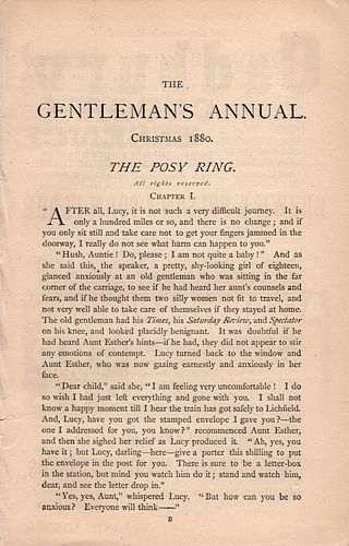 Image for The Gentleman's Annual, Christmas 1880