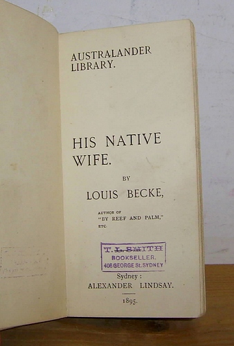 Image for His Native Wife (1895)