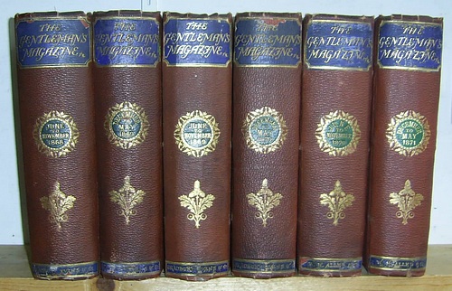 Image for The Gentleman's Magazine, Entirely New Series, Volumes I, II, III, IV, V & VI (1, 2, 3, 4, 5, 6), June 1868 - May 1871