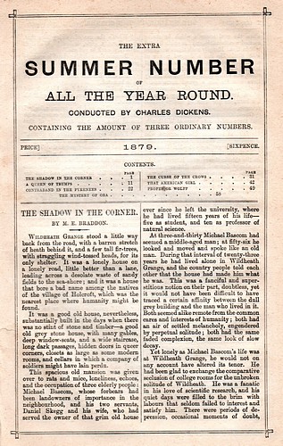 Image for ALL THE YEAR ROUND Extra Summer Number for 1879