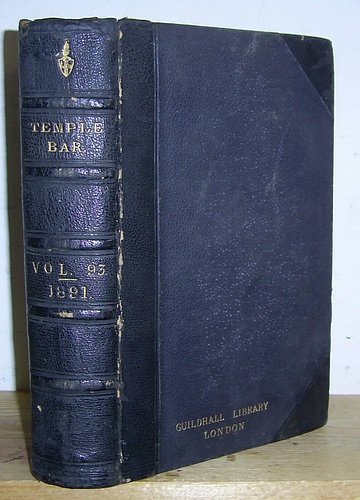Image for Temple Bar Magazine, Volume XCIII (93), September - December 1891