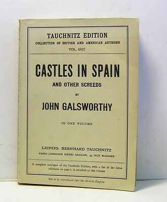 Image for Castles in Spain and Other Screeds