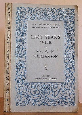 Image for Last Year's Wife (1932)