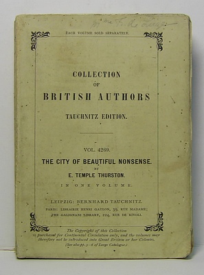 Image for The City of Beautiful Nonsense