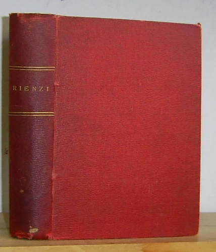 Image for Rienzi, the Last of the Roman Tribunes (1835)
