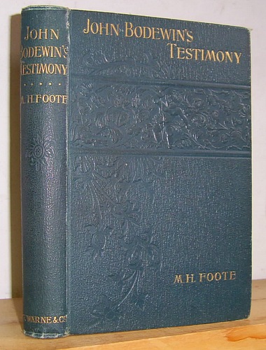 Image for John Bodewin's Testimony. A Mining Romance (1886)