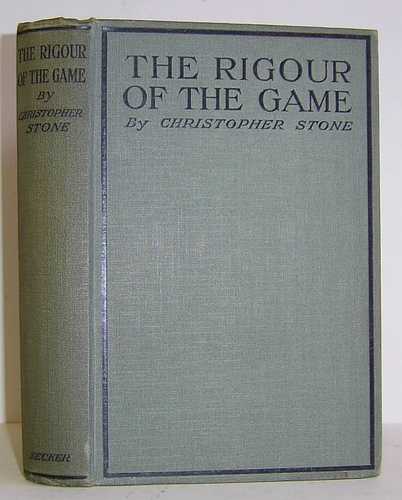 Image for The Rigour of the Game (1922)