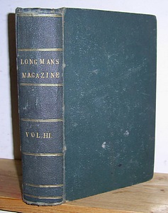 Image for Longman's Magazine, Volume III (3), November 1883 - April 1884