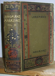 Image for Longman's Magazine, Volume XVI (16), May - October 1890
