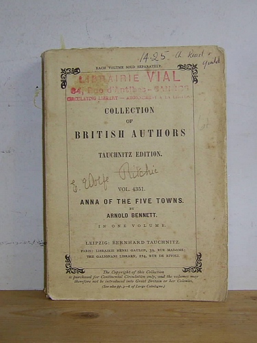 Anna of the Five Towns (1902) Image for Anna of the Five Towns (1902)