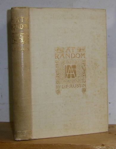Image for At Random. Essays and Stories (1896)