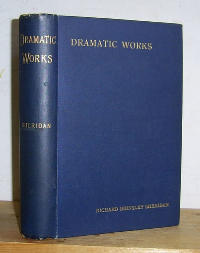 Image for The Dramatic Works of Richard Brinsley Sheridan