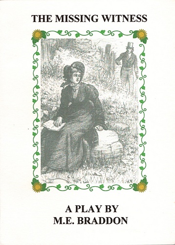 Image for The Missing Witness An Original Drama in Four Acts (1880)