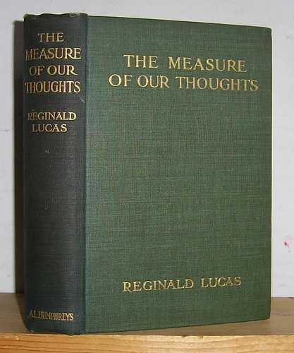 Image for The Measure of Our Thoughts (1913)