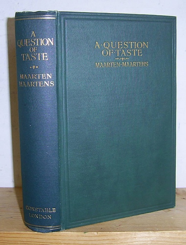 Image for A Question of Taste (1892)