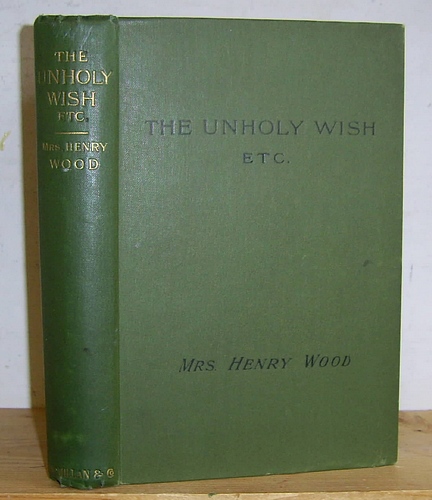 Image for The Unholy Wish and Other Stories (1890)